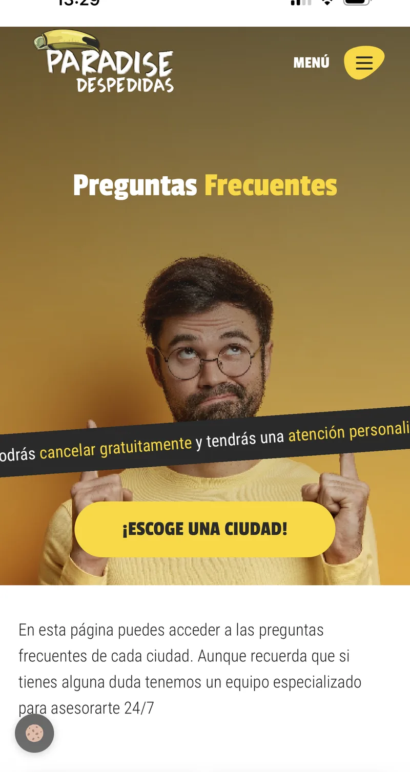 Hub de preguntas frecuentes