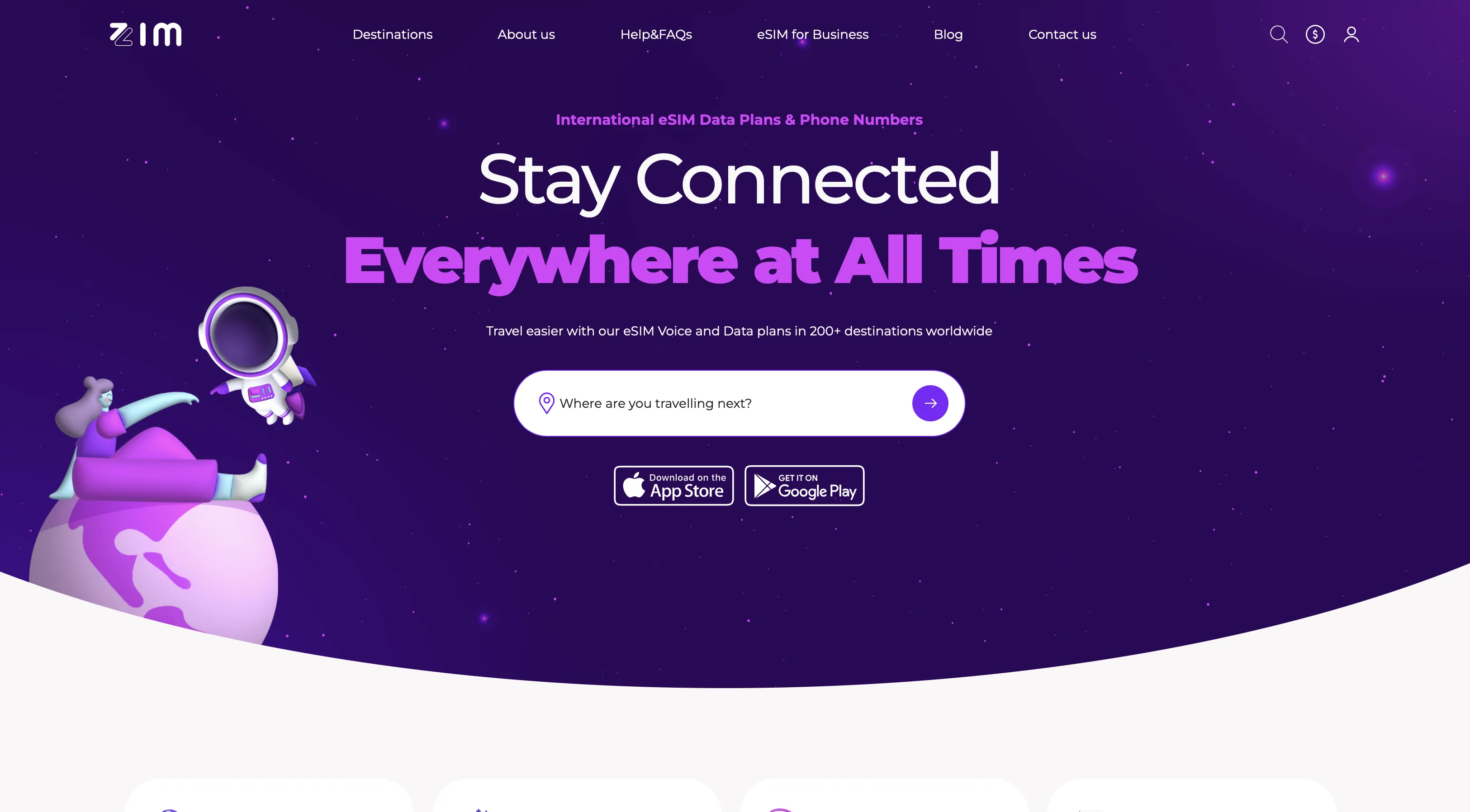 ZIM Connections — Home: Stay Connected Everywhere at All Times